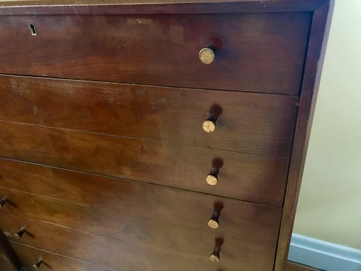 Mid Century Modern Chest of Drawers by Drexel- closeup- styylish