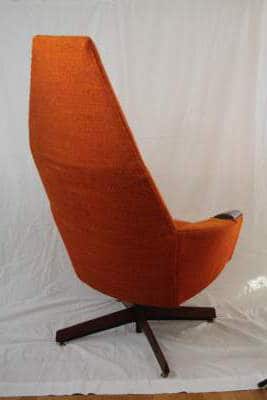 Mid Century High Back Lounge Chair by Adrian Pearsall- back- styylish
