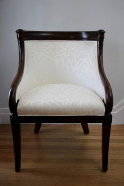 Empire Tub Chair, France 1820, mahogany - Styylish