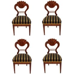 Four Biedermeier Chairs- styylish