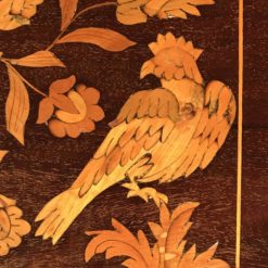 Dutch Card table- bird intarsia- styylish