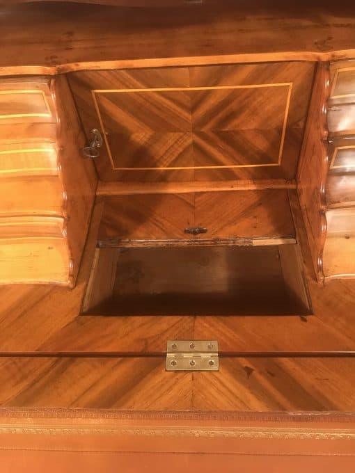 French Louis XV Secretaire- closeup interior- styylish