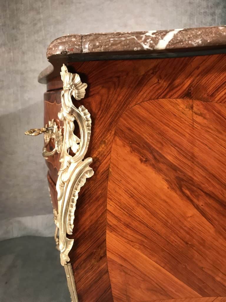 Louis XV furniture- Commode Paris 1750 , kingwood -styylish