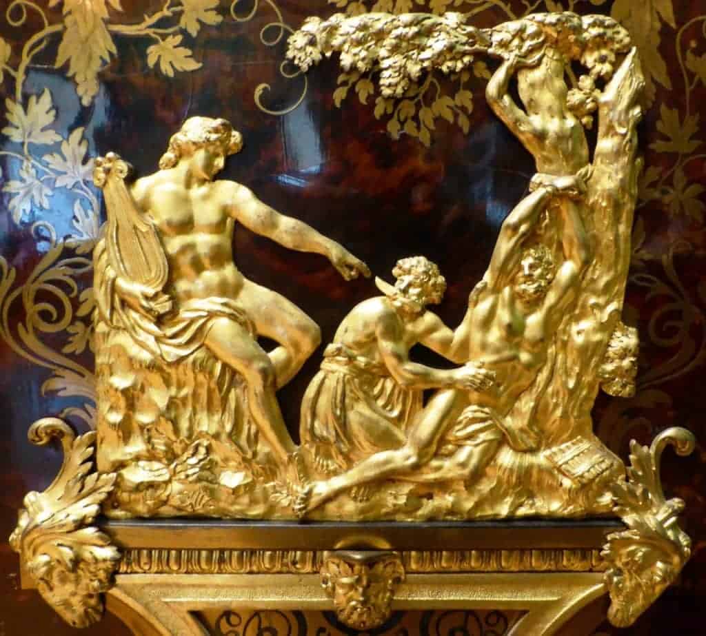 Boulle - An Example Of Gilt Bronze Work