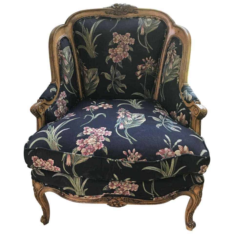 Louis XV - Louis XV Style Bergere Chair - Styylish