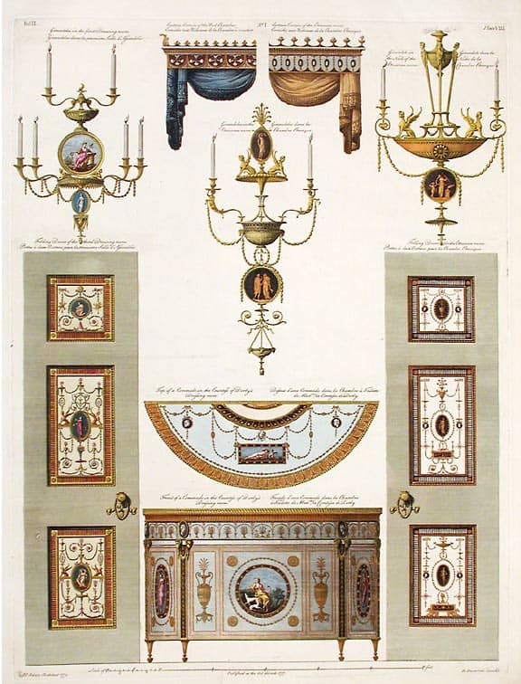 Louis XVI - Example Of Neoclassic Motifs