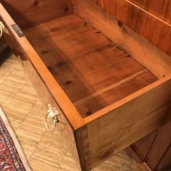 Antique Drop Front Desk- open drawer- styylish