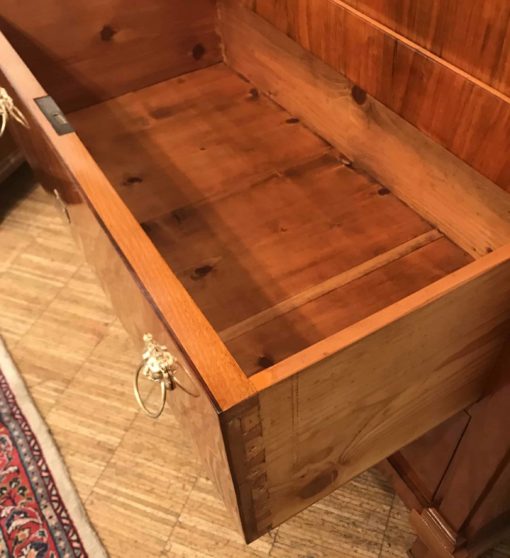 Antique Drop Front Desk- open drawer- styylish