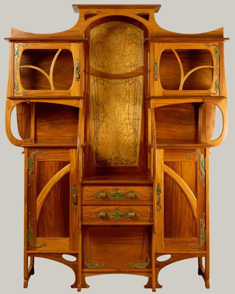 Art Nouveau Style - Cabinet-Vitrine