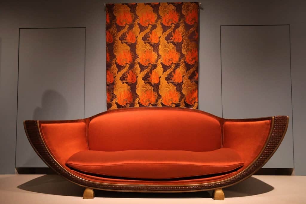 Art Deco Furnituer - Gondola Couch By Marcel Coard