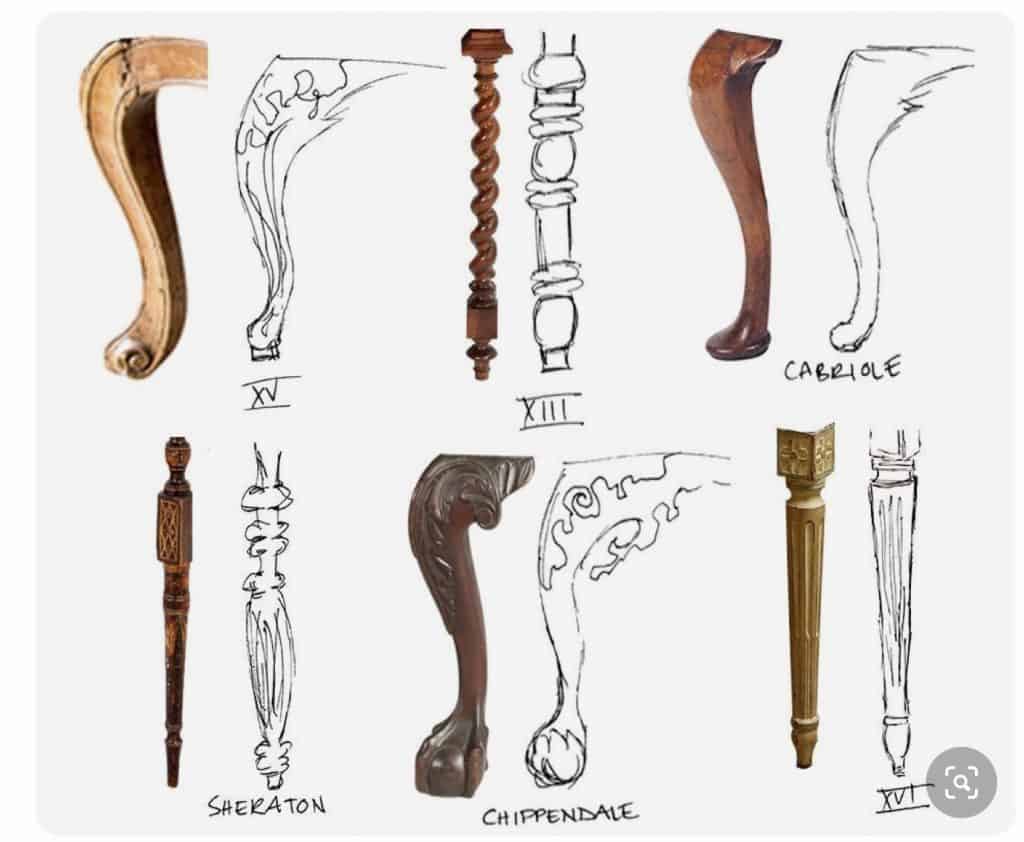 Furniture Leg Styles | A Guide for Antique Furniture | Styylish