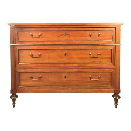 French Antique Chest of Drawers, Directoire Period 1800 -styylish