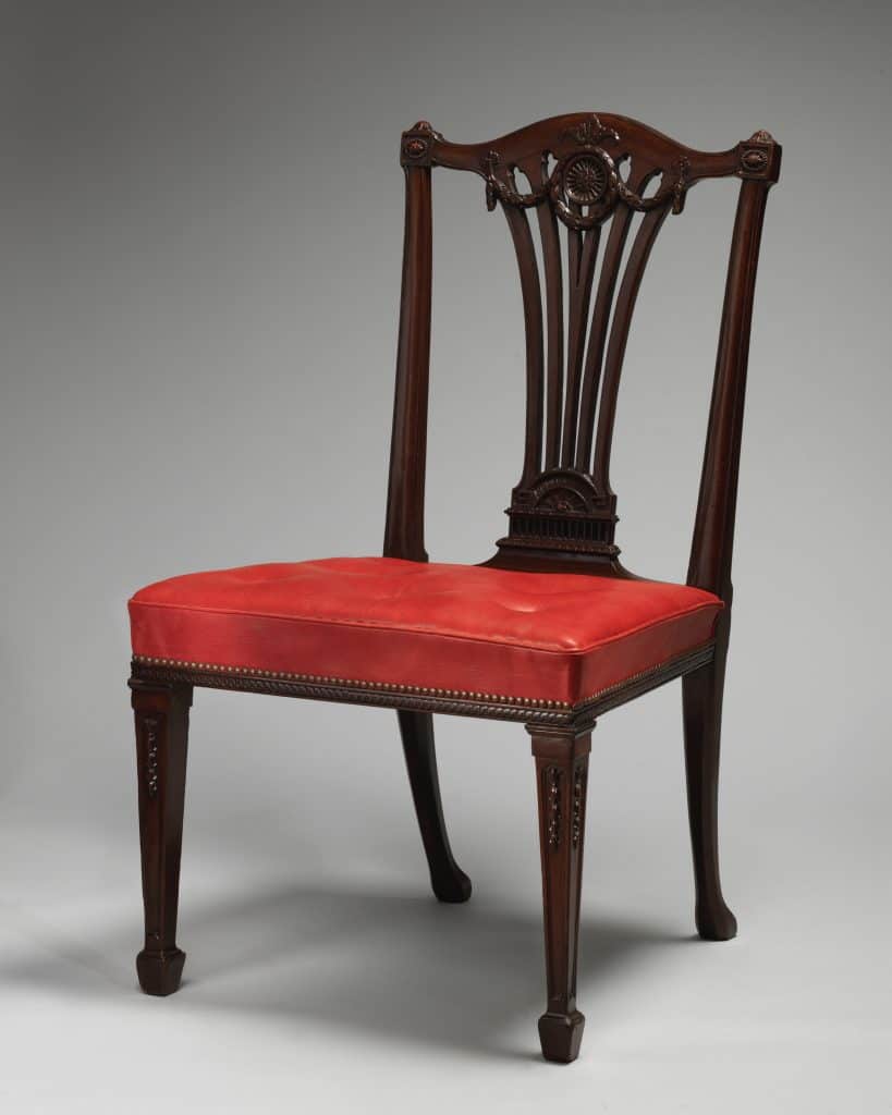 Furniture Leg Styles - Robert Adams Dining Chair