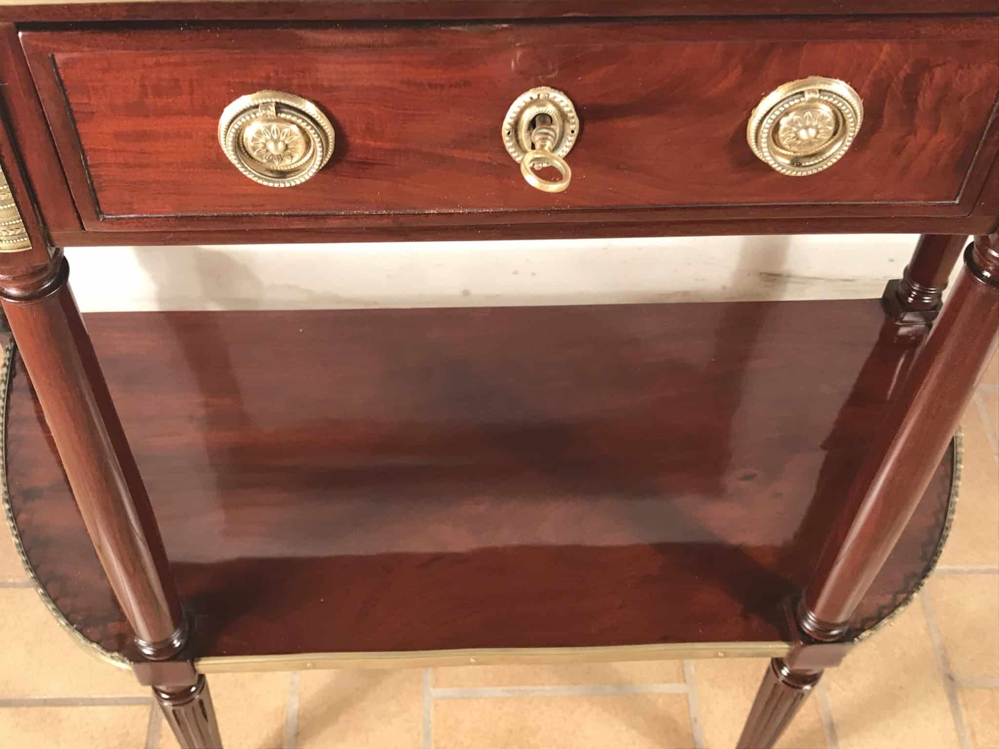 French Antique Console Table, 1800-1810 -styylish