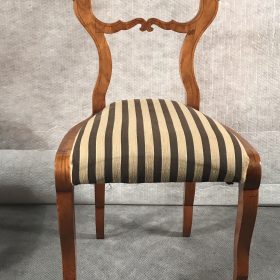 Pair of Biedermeier Side Chairs, Austria 1820