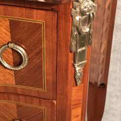 Louis XVI Style Dresser- closeup of corner- styylish
