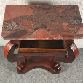 Biedermeier Mahogany Console Table, Northern Germany 1820