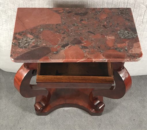 Biedermeier Console Table- marble top- styylish