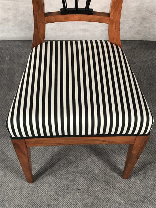 Six Biedermeier Chairs- upholstery- styylish