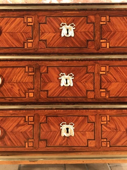 Antique Louis XVI Dresser- front detail- styylish