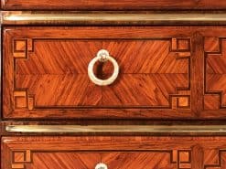 Antique Louis XVI Dresser- marquetry detail- styylish