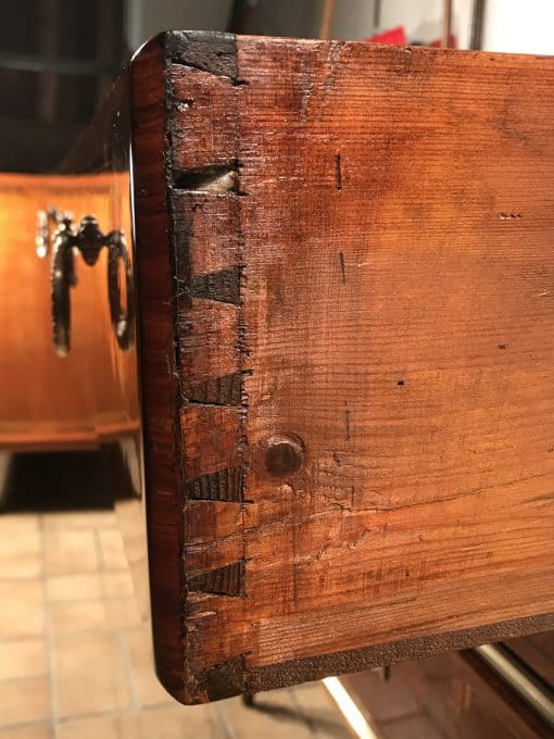Antique Louis XVI Dresser- detail of drawer- styylish