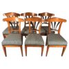six Biedermeier chairs- 19th century- styylish