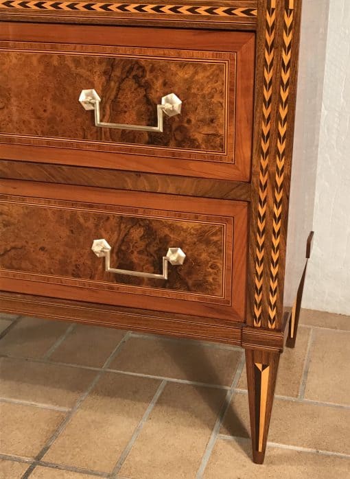 Antique French Desk- detail of drawer- styylish