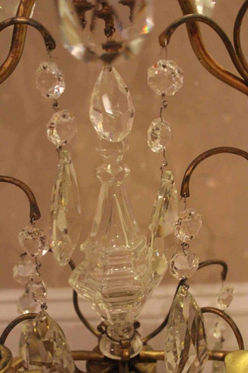 Cut Glass candelabrum- detail- Styylish