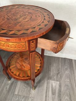 Antique side table- drawer- styylish