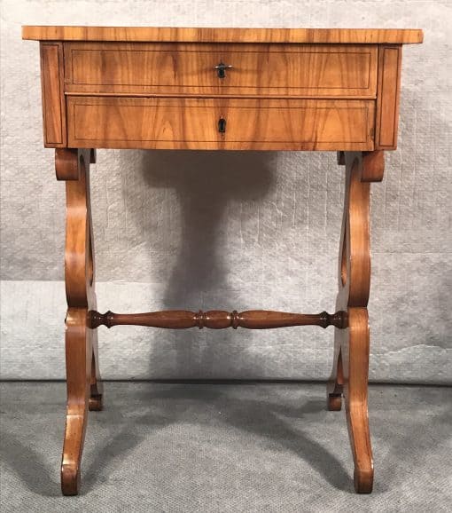 Biedermeier Sewing Table- front- styylish