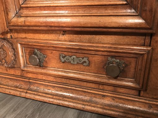 Antique armoire- detail with drawer- styylish