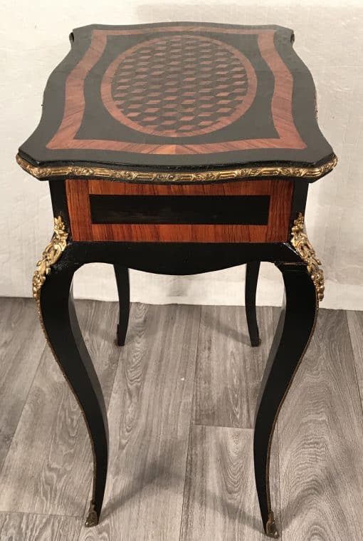 Second Empire Side Table- side view- styylish