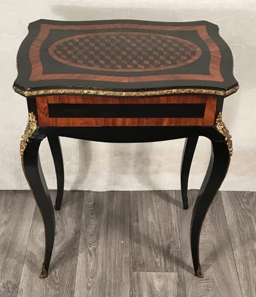 Second empire side table- back view- styylish