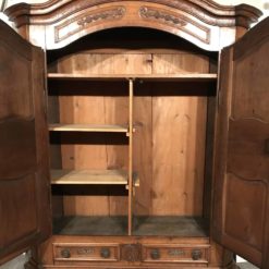 Antique armoire- inside view- styylish
