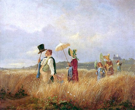 Biedermeier painting by Carl Spitzweg