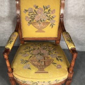 Antique Armchairs, A Set of Three, Directoire Style