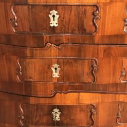 Antique walnut dresser- details of the drawers- styylish