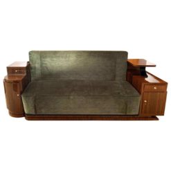 Green Art Deco Sofa - Styylish