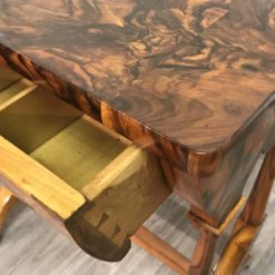 Biedermeier Sewing table- detail of drawer- styylish