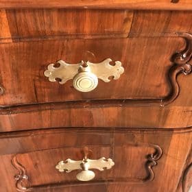 Antique Walnut Dresser, Baroque Period 1750