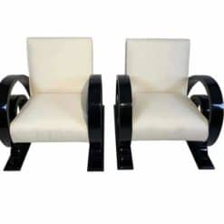 Art Deco Club Chairs- frontview- Styylish
