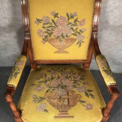 Antique armchairs- view of one chair- styylish