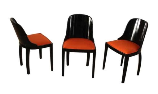 Art Deco Dining Chairs- group of chairs- front view- Styylish