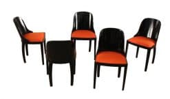 Art Deco Dining Chairs- group of chairs- alternating view- Styylish