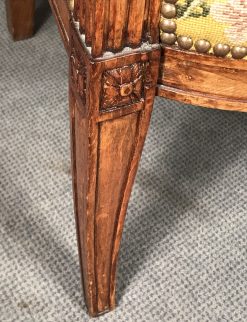 Antique armchairs- detail of a foot- styylish