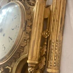 Louis XVI Wall Clock - Side View - Styylish
