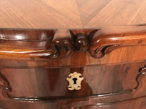 Antique walnut dresser- detail of the carving- styylish