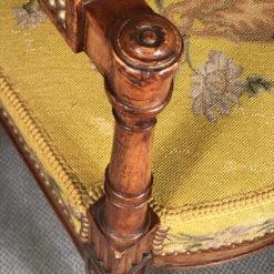 Antique armchairs- detail of the front- styylish