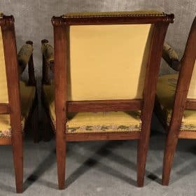 Antique Armchairs, A Set of Three, Directoire Style